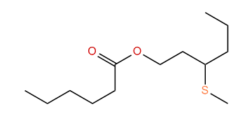 3-(Methylthio)-hexyl hexanoate